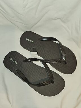 Old Navy Brown Classic Flip-Flops for Men Size 6-7 New